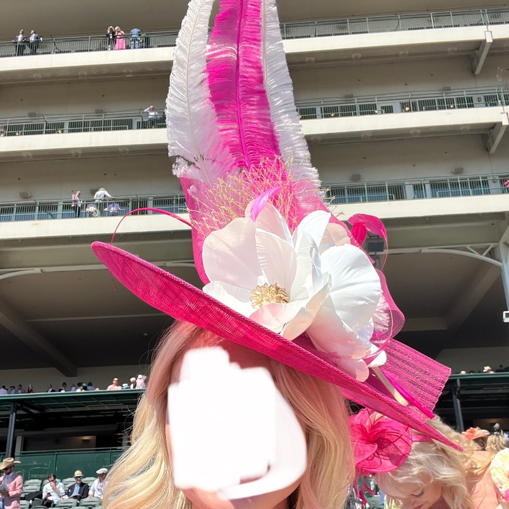 SOLD Custom Derby Oaks Fascinator Hat